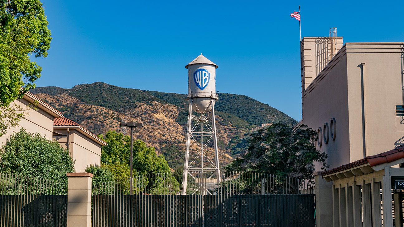 Warner Brothers film studio lot